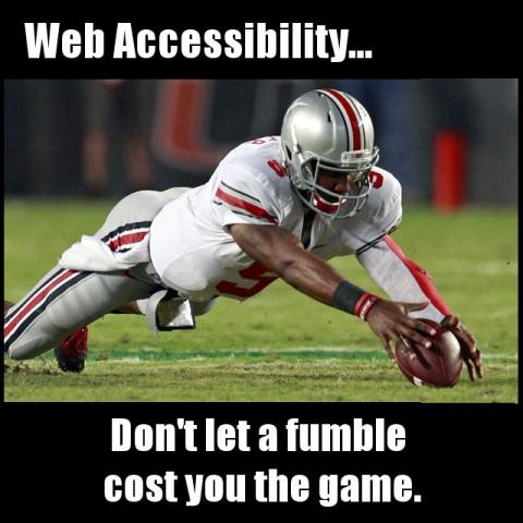 web accessibility meme